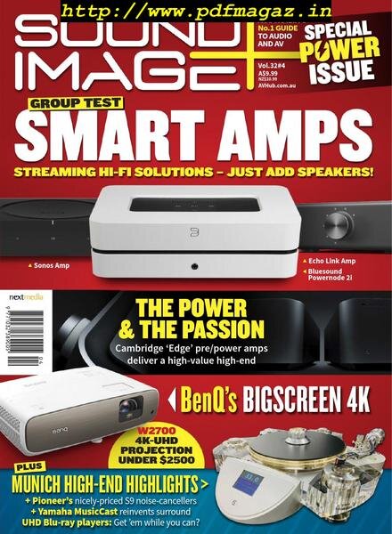Sound + Image – June 2019 Cover