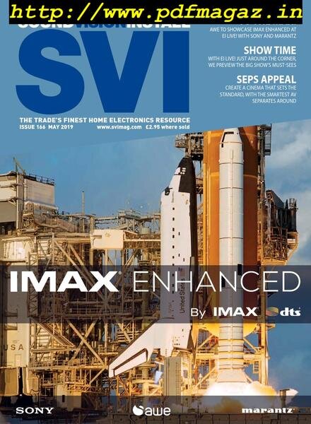 Sound Vision Install – May 2019 Cover