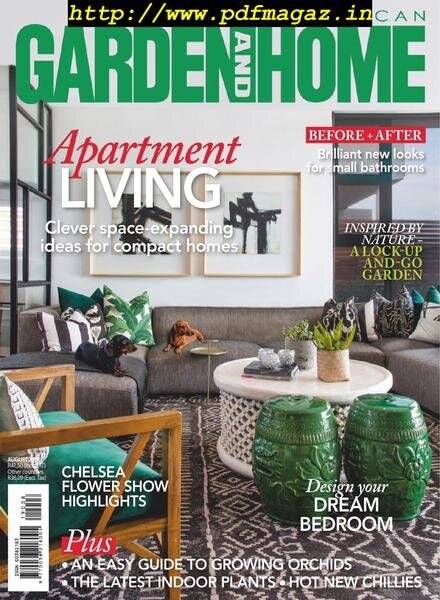 South African Garden and Home – August 2019 Cover