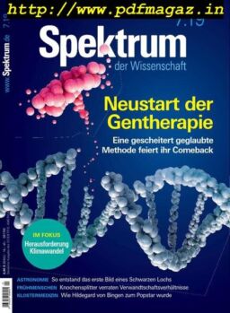 Spektrum der Wissenschaft – Juli 2019