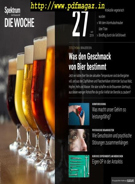 Spektrum Die Woche – 05 Juli 2019 Cover