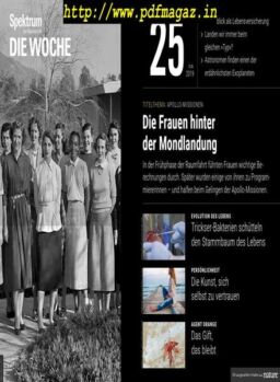 Spektrum Die Woche – 21 Juni 2019