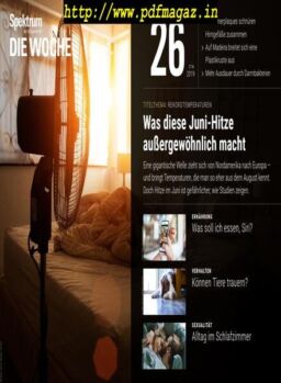 Spektrum Die Woche – 28 Juni 2019