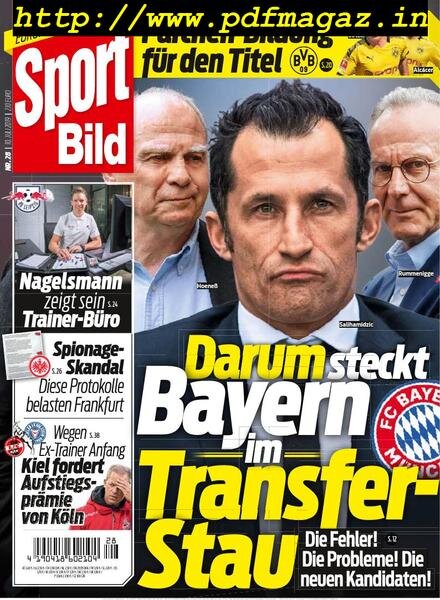 Sport Bild – 10 Juli 2019 Cover