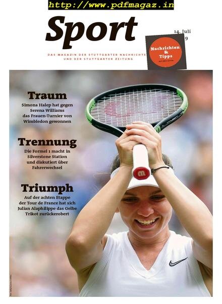 Sport Magazin – 14 Juli 2019 Cover