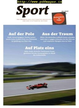 Sport Magazin – 30 Juni 2019