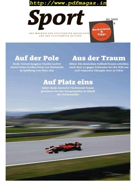 Sport Magazin – 30 Juni 2019 Cover