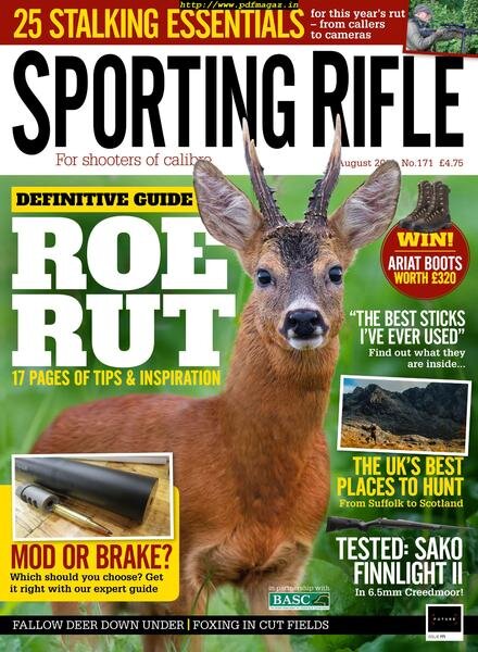 Sporting Rifle – August 2019 Cover