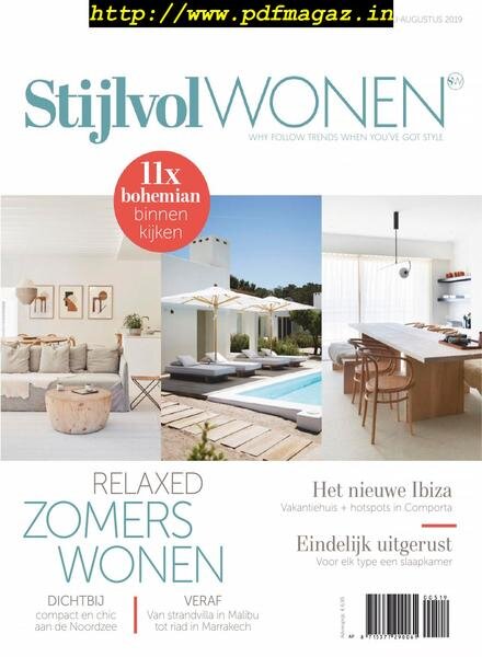 Stijlvol Wonen – juli 2019 Cover