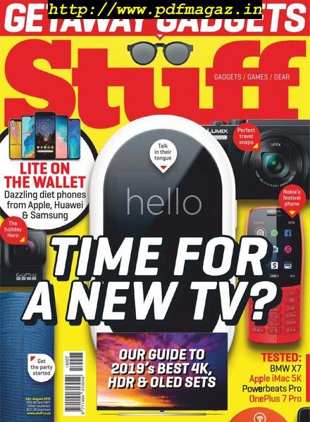 Stuff South Africa – July 2019 Cover