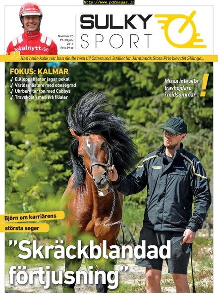 Sulkysport – 19 juni 2019 Cover