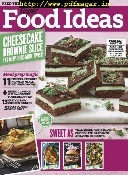 Super Food Ideas – August 2019 Cover