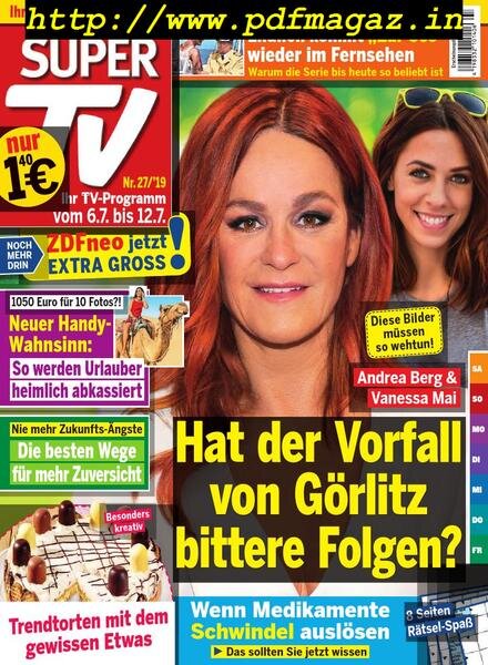 Super TV – 27 Juni 2019 Cover