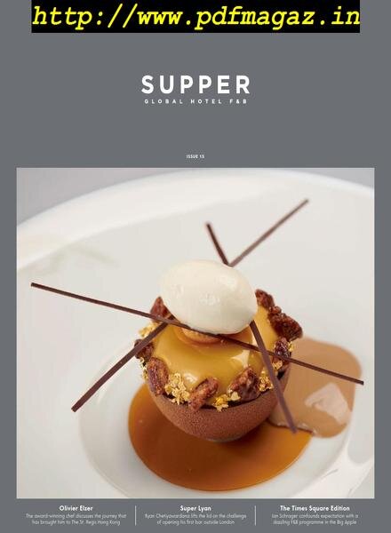 Supper – Issue 15, 2019 Cover