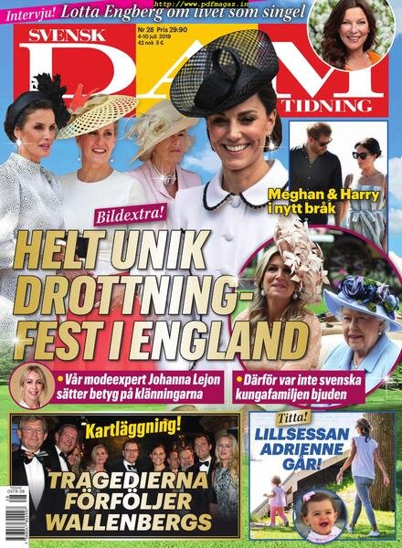 Svensk Damtidning – 04 juli 2019 Cover
