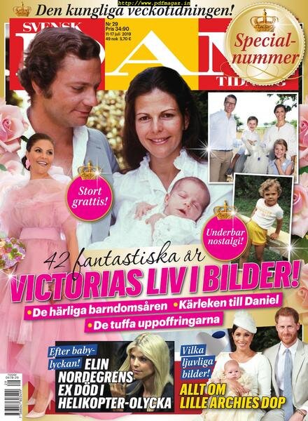 Svensk Damtidning – 11 juli 2019 Cover