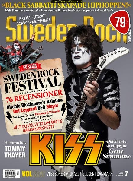 Sweden Rock Magazine – 16 juli 2019 Cover