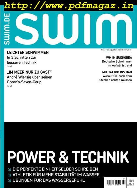 SWIM – September 2019 Cover
