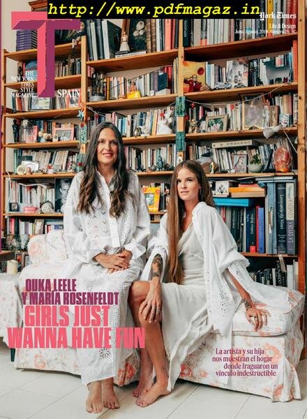 T Magazine Espana – julio 2019 Cover