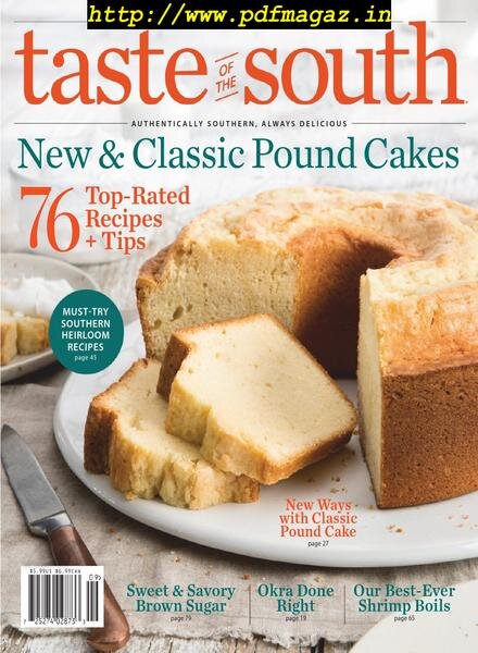 Taste of the South – September 2019 Cover