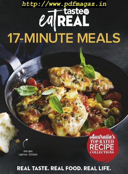 taste.com.au Cookbooks – July 2019 Cover