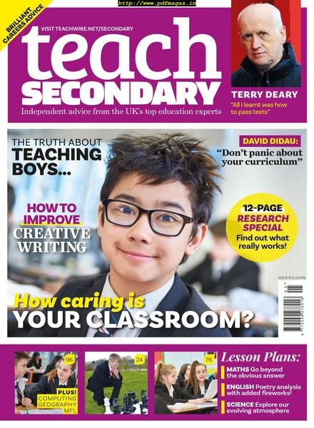 Teach Secondary – July 2019 Cover