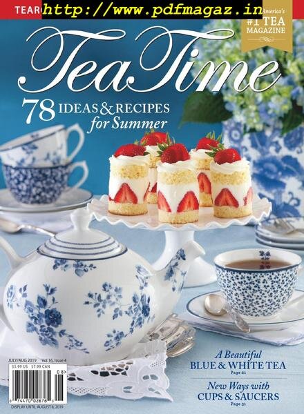 TeaTime – July-August 2019 Cover