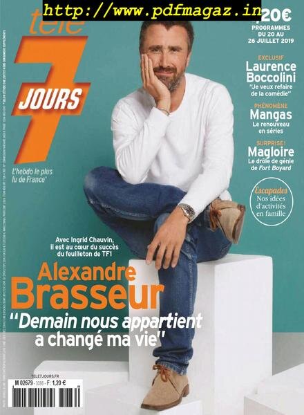 Tele 7 Jours – 20 juillet 2019 Cover