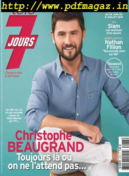 Tele 7 Jours – 29 juin 2019 Cover