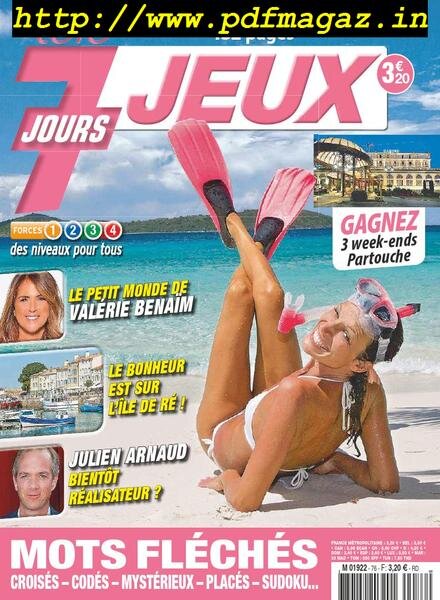 Tele 7 Jours Jeux – aout-septembre 2019 Cover