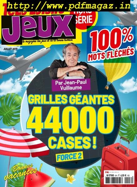 Tele Loisirs Jeux – Hors-Serie – juillet 2019 Cover
