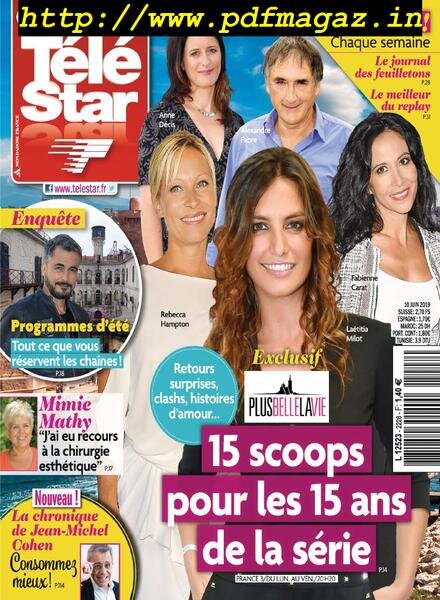 Tele Star – 10 juin 2019 Cover