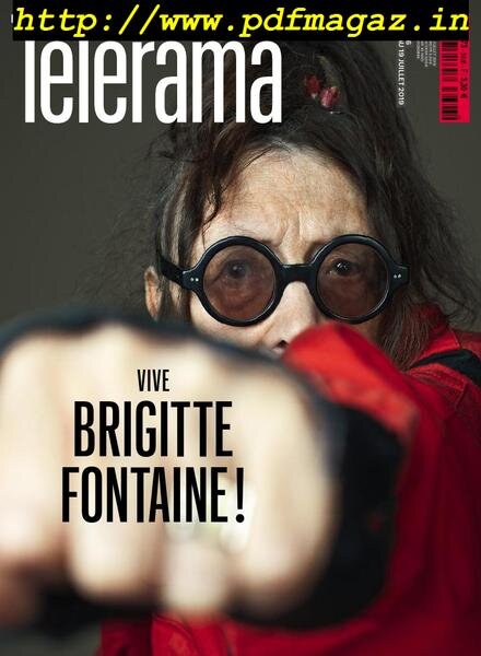 Telerama Magazine – 13 juillet 2019 Cover