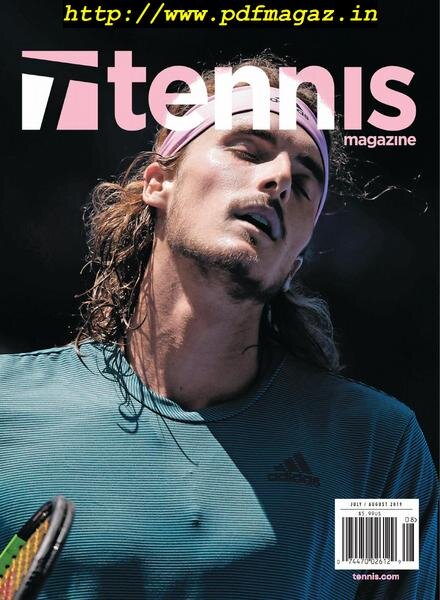Tennis Magazine USA – July-August 2019 Cover