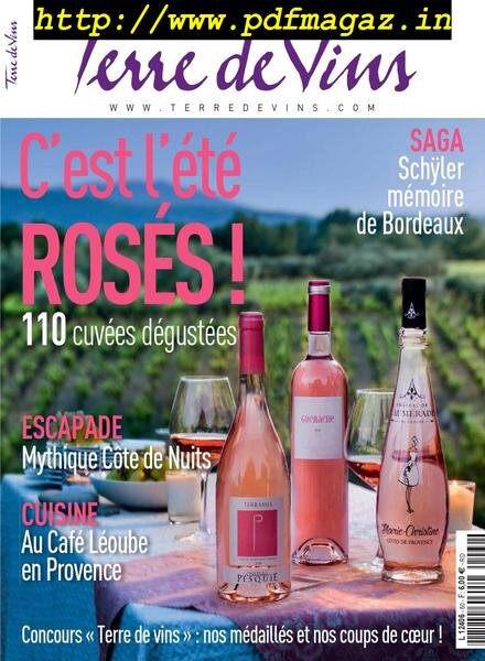 Terre de Vins – juillet-aout 2019 Cover