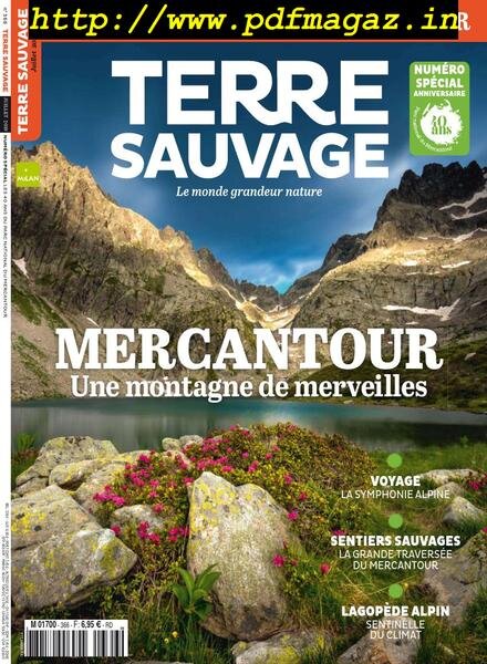 Terre Sauvage – Juillet 2019 Cover