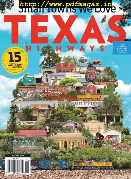 Texas Highways – August 2019 Cover
