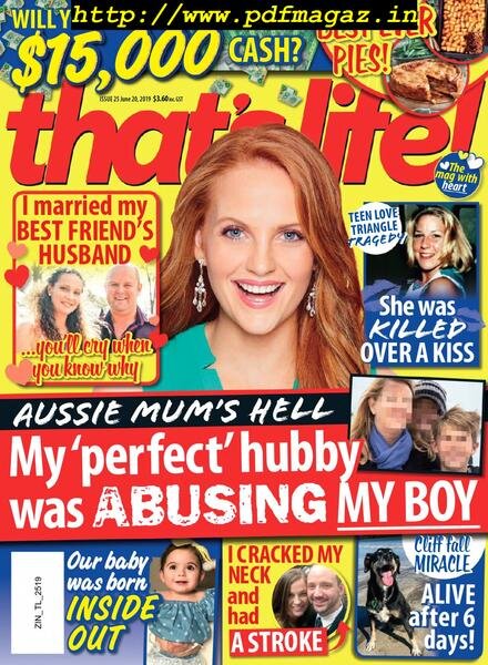 that’s life! – June 20, 2019 Cover