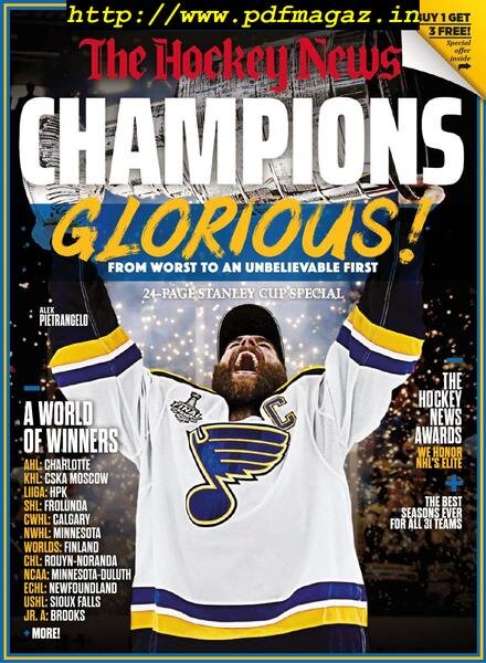 The Hockey News – June 19, 2019 Cover