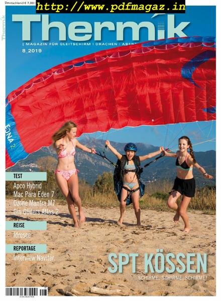 Thermik Magazin – August 2019 Cover