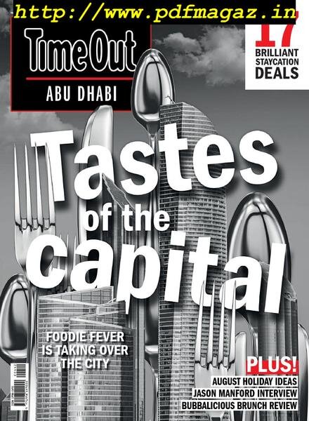 TimeOut Abu Dhabi – July 10, 2019 Cover