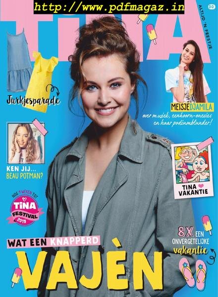 Tina Netherlands – 18 juli 2019 Cover