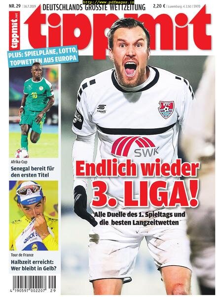 Tippmit – 16 Juli 2019 Cover