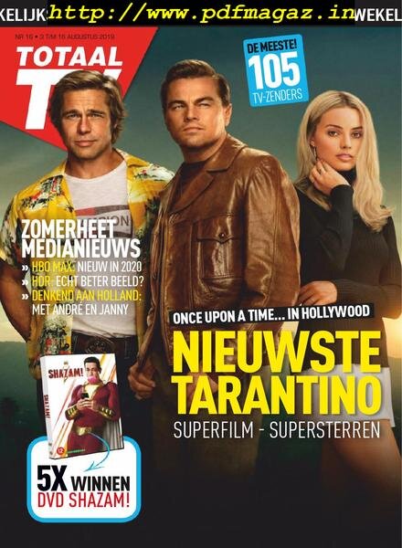 Totaal TV – 03 August 2019 Cover