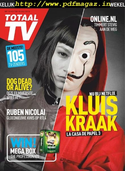 Totaal TV – 06 July 2019 Cover