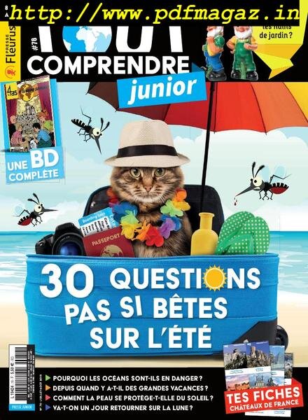 Tout Comprendre Junior – juillet 2019 Cover