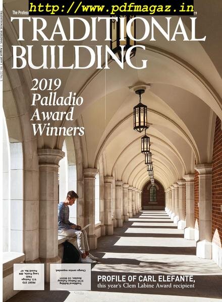 Traditional Building – August 2019 Cover