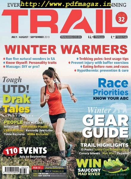 Trail South Africa – July 2019 Cover