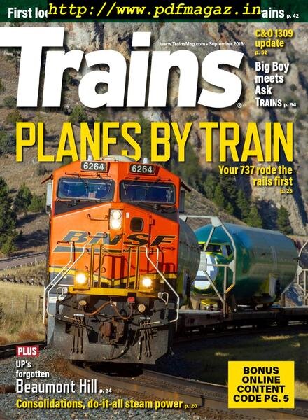 Trains – September 2019 Cover