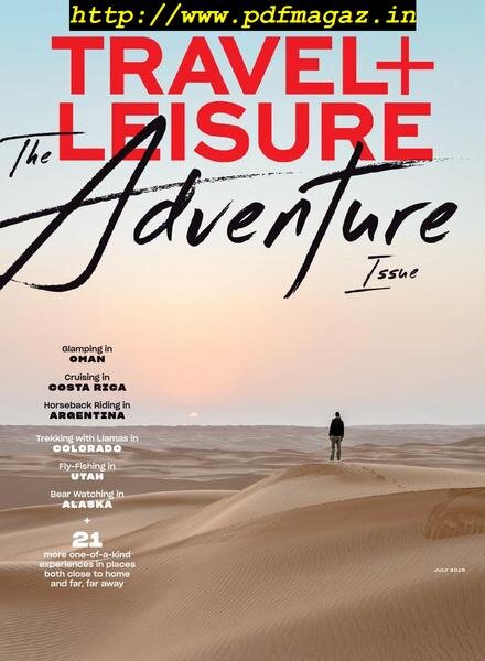 Travel+Leisure USA – July 2019 Cover